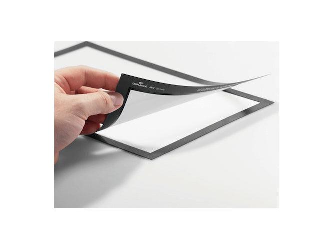 Durable Magaframe A3 Self-Adhesive Magnetic Frame 2/Pack, Black - Altimus