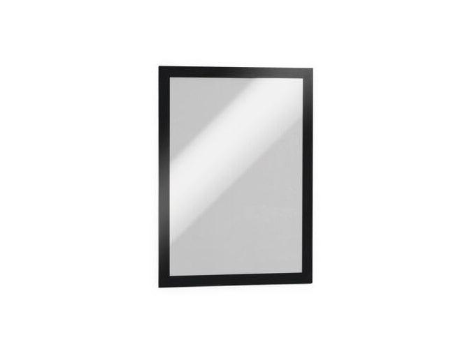 Durable Duraframe, Self-Adhesive Magnetic Frame A4, 2/pack, Black - Altimus
