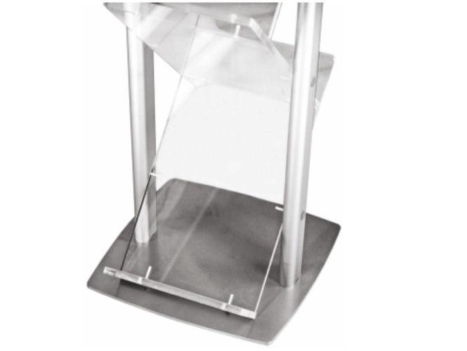 Zigzag Brochure Stand for A4, Floor Standing - Altimus
