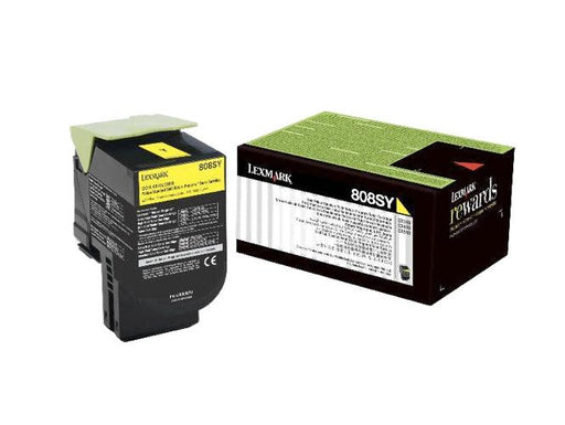 Lexmark 80C8SY0 Yellow Standard Toner Cartridge - Altimus