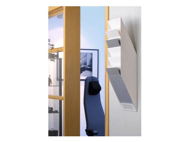 Durable FLEXIBOX 6 A4, Wall Mounted Brochure Holder, 6 Tier, White - Altimus