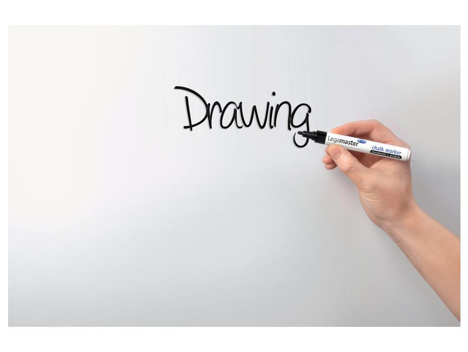 Legamaster Colored Glass Board 100x150 CM, White, (7-104563) - Altimus