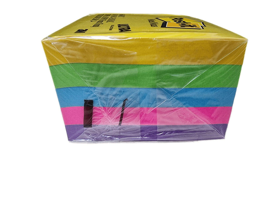 3M Post-It Notes Ultra Colors 654-5UC 5pads/pack - Altimus