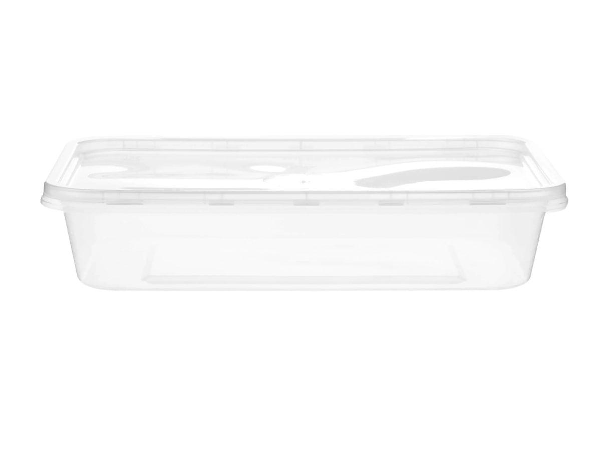 Microwavable Container 500ml With Lid - 50 Pieces (MC500) - Altimus