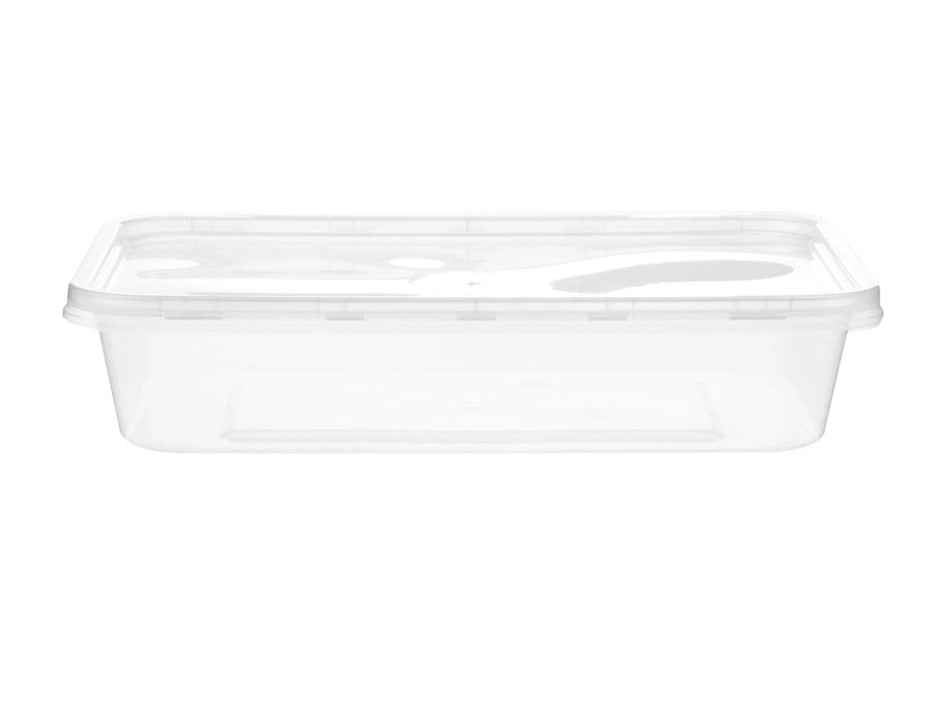 Microwavable Container 500ml With Lid - 50 Pieces (MC500) - Altimus