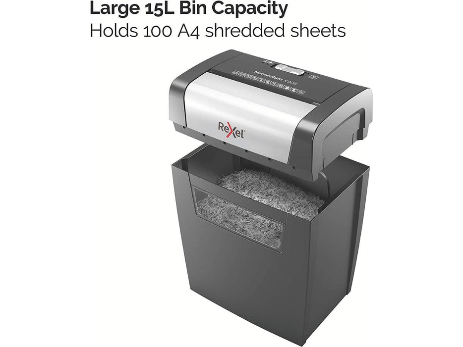 Rexel Momentum X308 Cross Cut Paper Shredder - Altimus