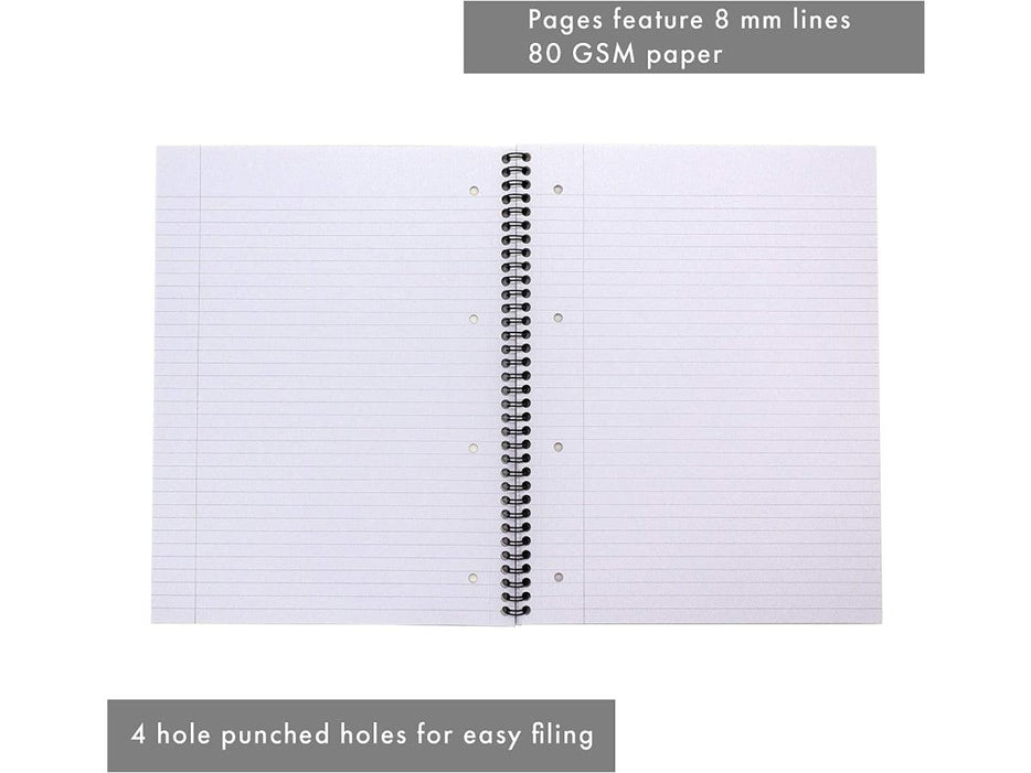 Pukka Easy Ritter Mettalic Pad, 80gsm, Wiredbound, A4, 150 pages - Altimus