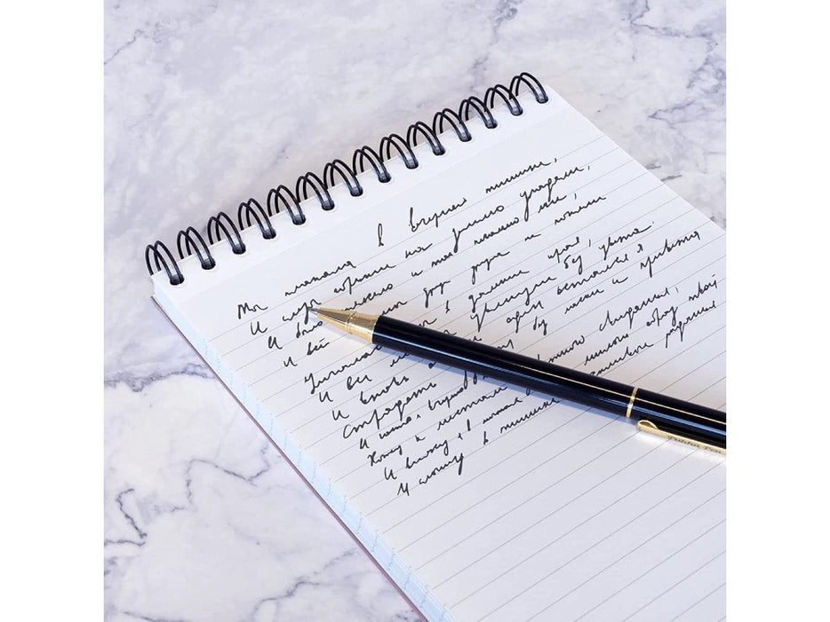 Pukka Shortie Metallic Pad, 80gsm, Ruled, Wirebound, 235mm X 178mm, 240 pages - Altimus