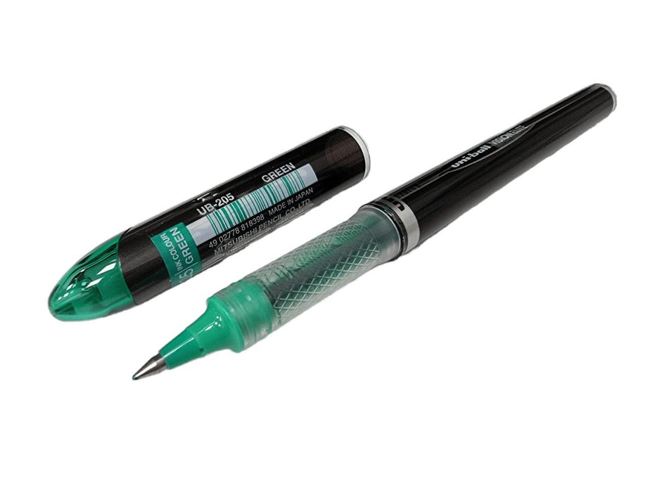 Uni Ball Vision Elite Roller Pen 0.5mm Green - Altimus