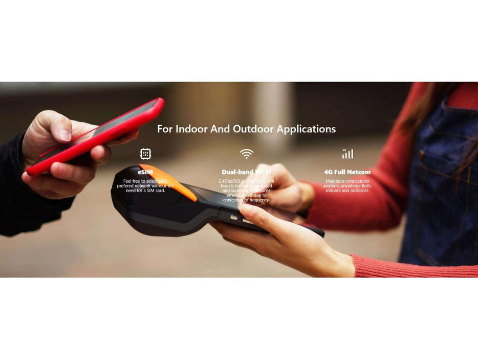 SUNMI V2-1 T5930 Wireless android POS Terminal with Printer - Altimus