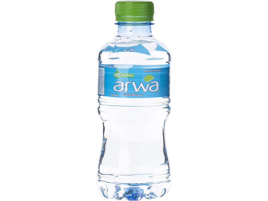 Arwa Bottled Drinking Water 330ml Pack of 12 - Altimus