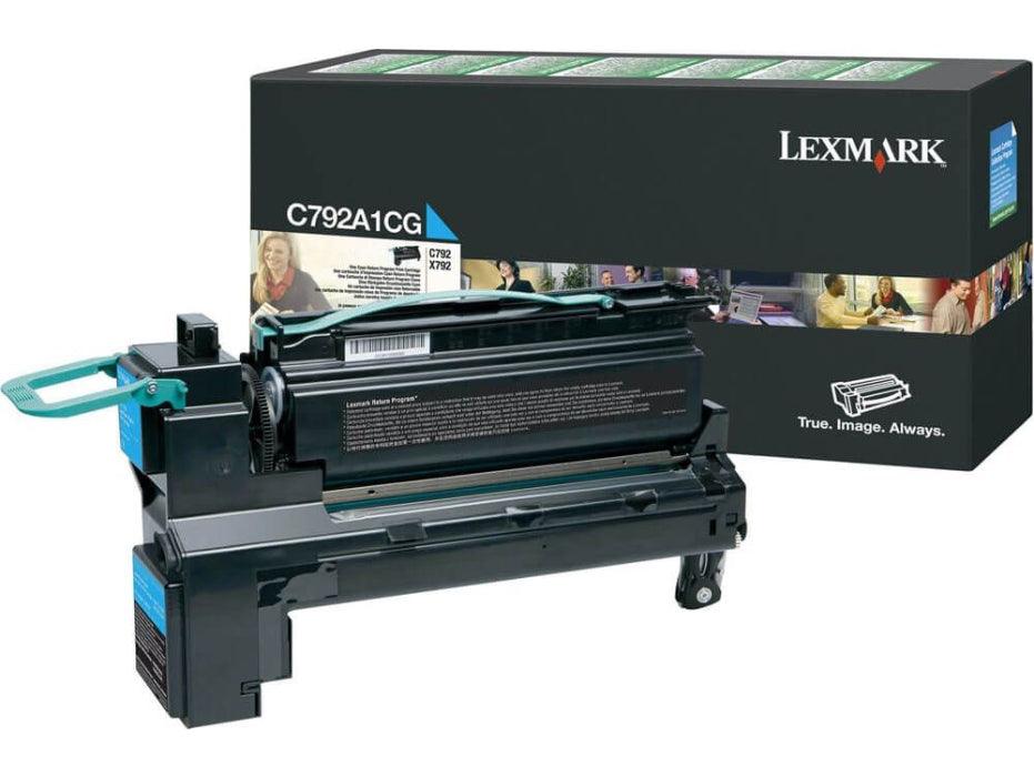 Lexmark C792A1CG Cyan Toner Cartridge - Altimus
