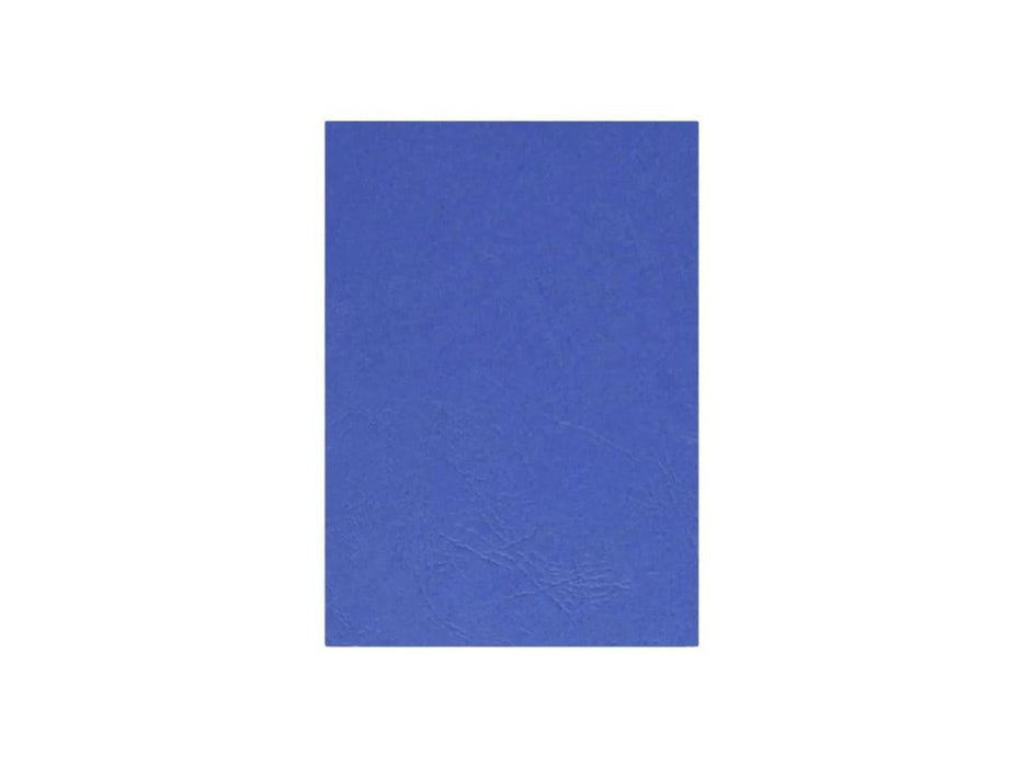 Deluxe A4 Embossed Leather Board Binding Cover, 100/pack, Dark Blue - Altimus