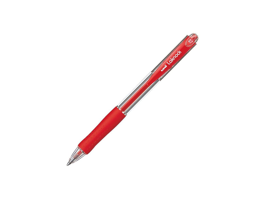 UNI Lacknock Ballpoint Pen, 0.7mm, Red - Altimus