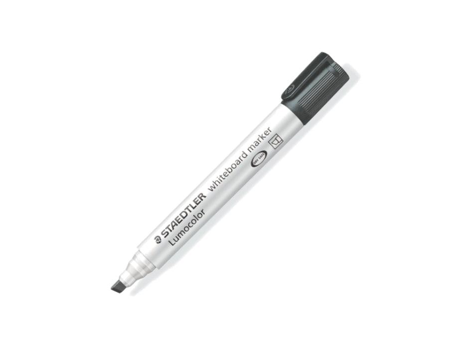 Staedtler Lumocolor White Board Marker Chisel Black - Altimus