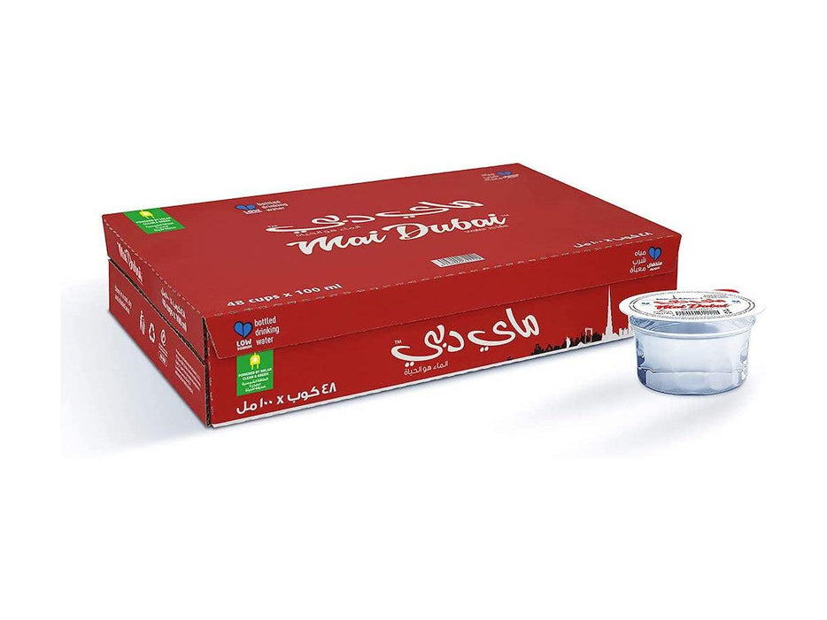 Mai Dubai Water Cups 100ml 48pcs/box - Altimus