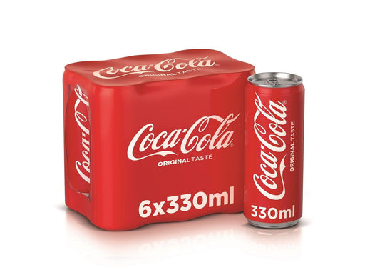 Coca Cola Regular in Can 330ml 6pcs/pack - Altimus