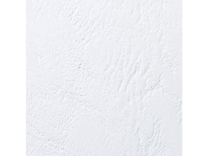 Deluxe A4 Embossed Leather Board Binding Cover, 100/pack, White - Altimus