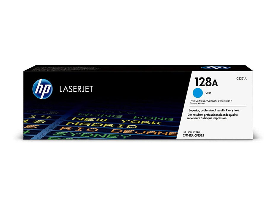 HP 128A Cyan Toner Cartridge (CE321A) - Altimus