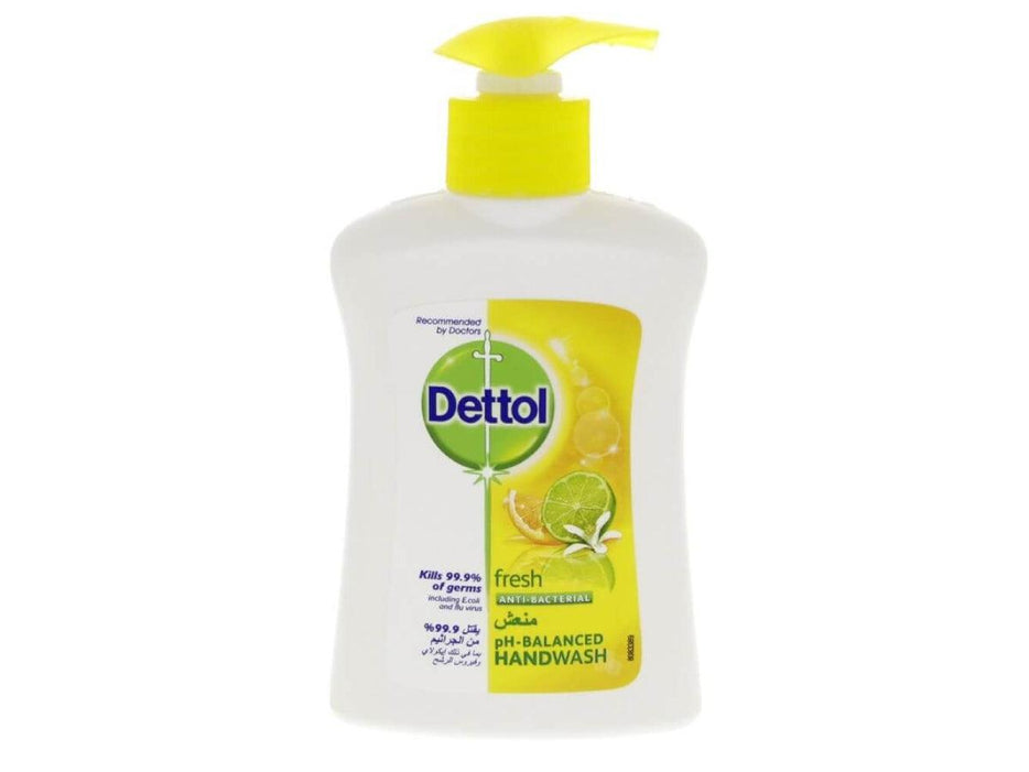 Dettol Liquid Hand Wash Fresh Anti Bacterial PH Balanced 200 Ml - Altimus