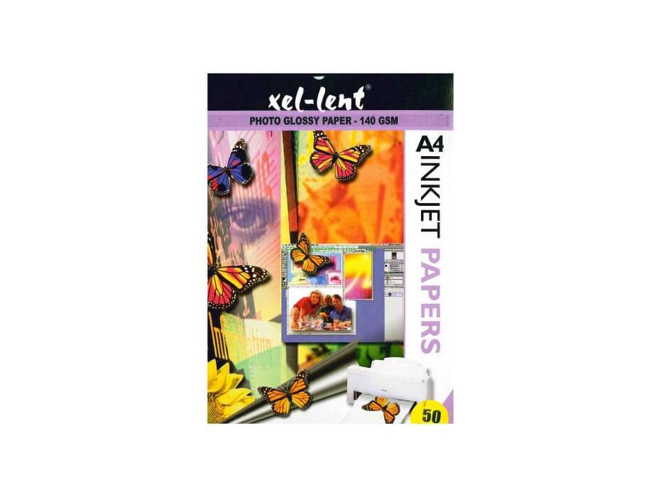 Xel-lent A4 Photo Glossy Paper 140 GSM 50Pcs/Pack - Altimus