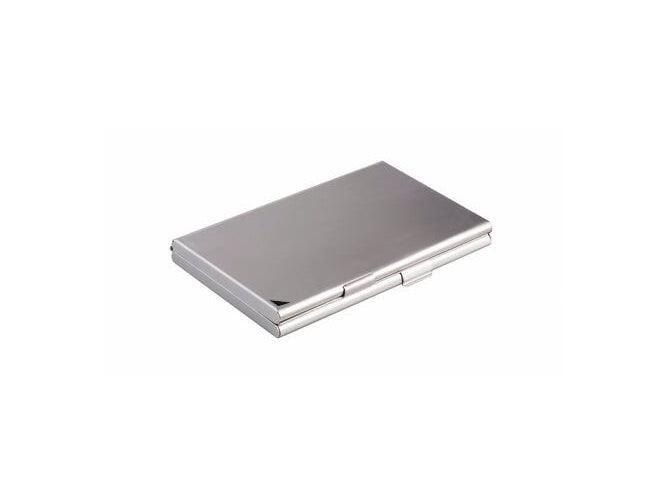 Durable Business Card Case Duo, Metallic Silver - Altimus
