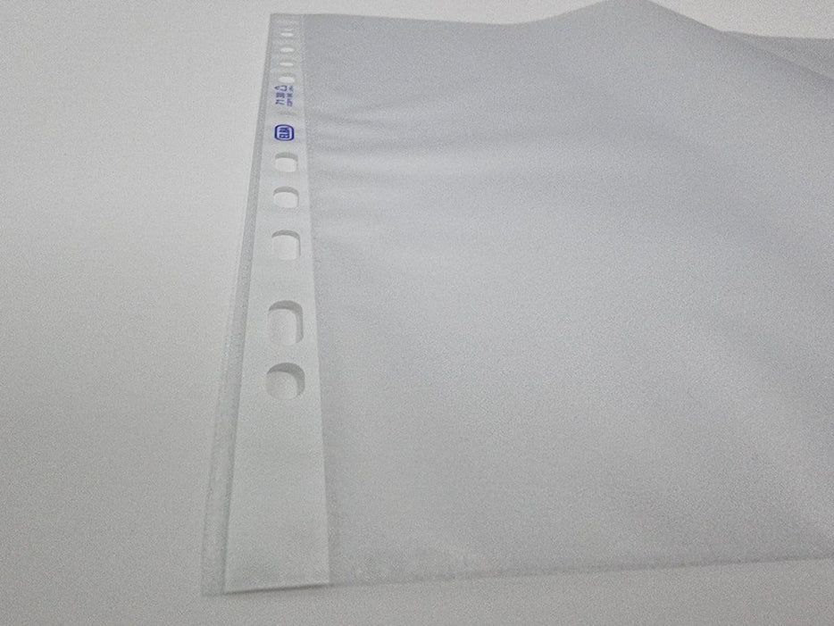 Elba 11 Holes Punched Pocket, A3, Landscape, 120 mic, Clear/Piece - Altimus
