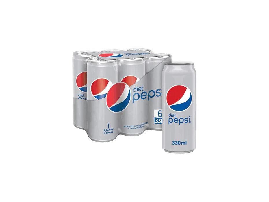Pepsi Diet Can 330ml 6 pcs/pack - Altimus