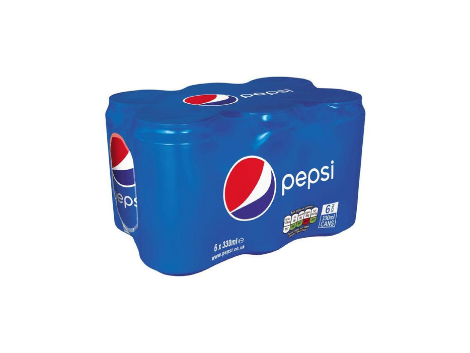 Pepsi Can 330ml 6pcs/pack - Altimus