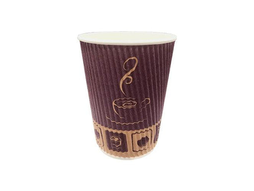 Falcon Rippled Paper Cup, 12oz. 25pcs/pack - Altimus