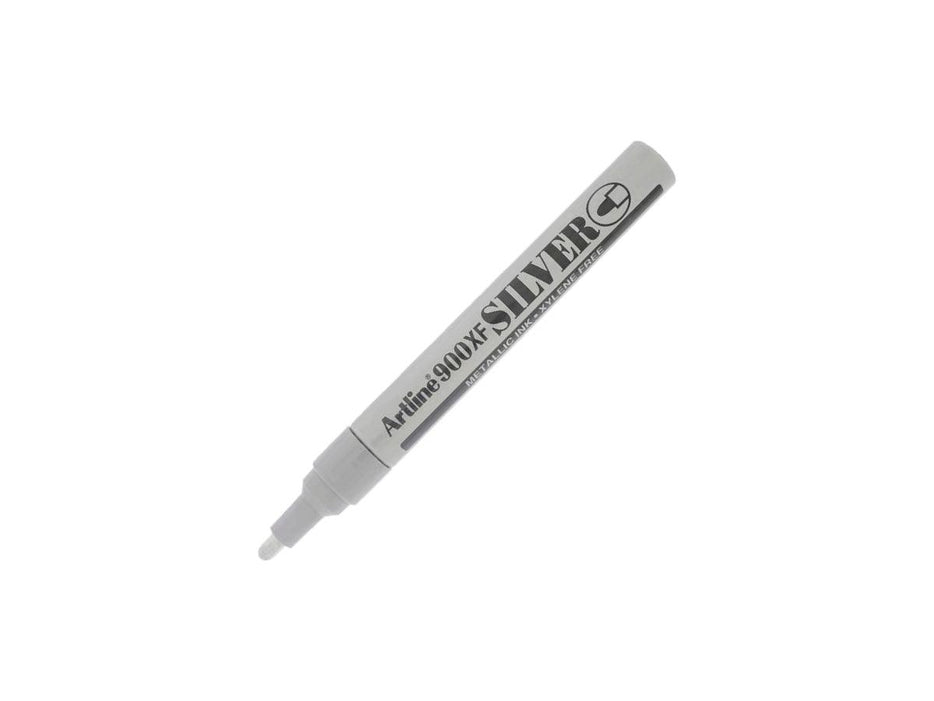 Artline 900 Paint Marker - Metallic Silver, (Pack of 12) - Altimus