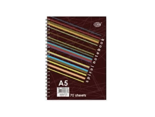 A5 Side Spiral Notebook, 70Sheets (FSNBSA570) - Altimus