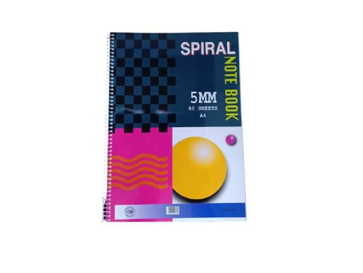A4 Spiral Notebook 5mm Square Ruled (FSNBA4JF114) - Altimus