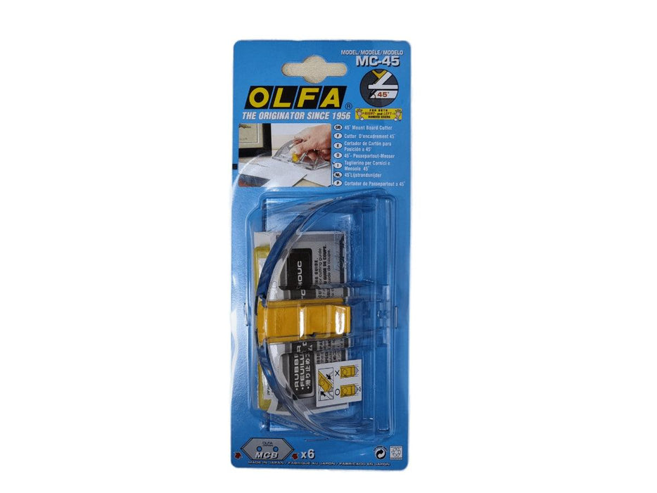 Olfa Deluxe Mat Cutter, Transparent, plus 5 blades [OL-MC-45] - Altimus