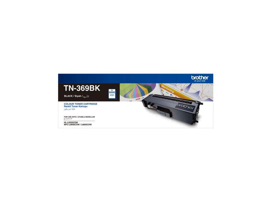 Brother TN-369 Black Toner Cartridge (TN-369BK) - Altimus