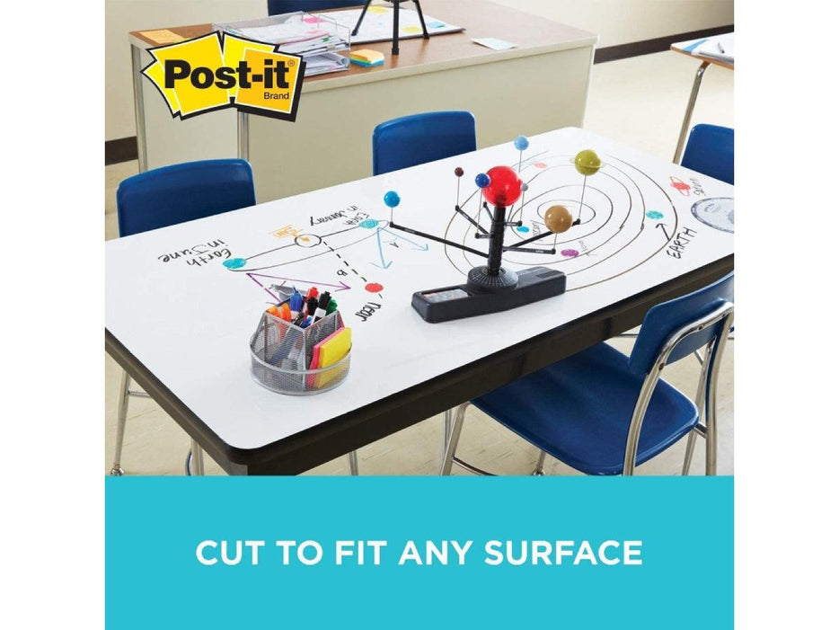 3M Post-it Dry Erase Surface, 50 Ft x 4 Ft (DEF50X4) - Altimus