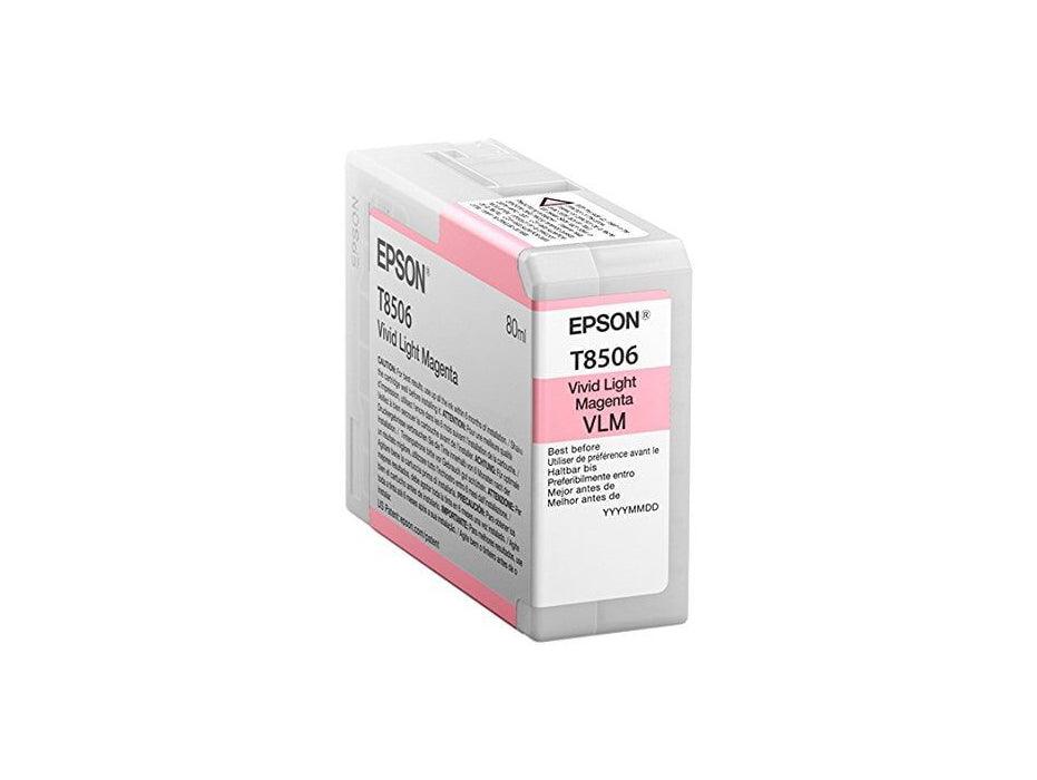 Epson T8506 80ml Vivid Light Magenta Ink Cartridge - Altimus