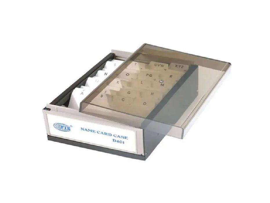 FIS Business Card Case with A-Z Index 400 Cards - Altimus