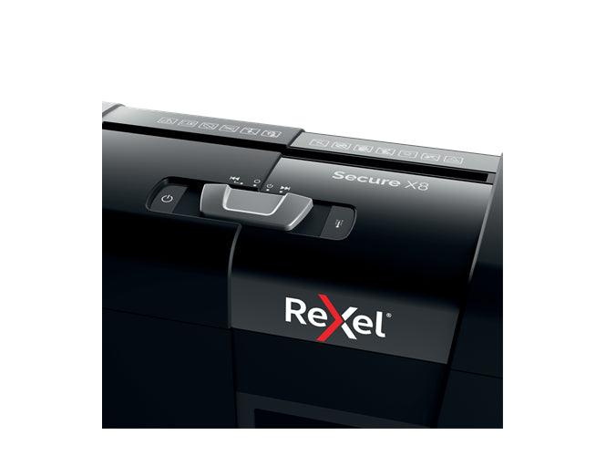 Rexel Secure X8 Cross Cut Paper Shredder - Altimus