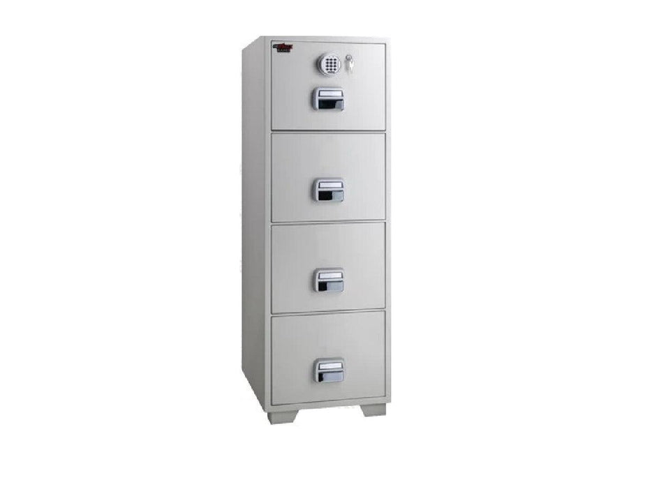 Eagle SF-680-4EKX Fire Resistant Filing Cabinet, 4 Drawers, Digital With Key Lock - Altimus