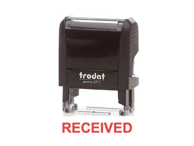 Trodat Printy 4911 Stamp "RECEIVED" - Red - Altimus