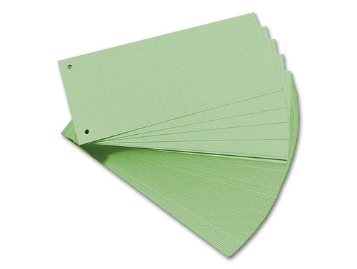 Cardboard File Divider Green 100pcs/pack - Altimus