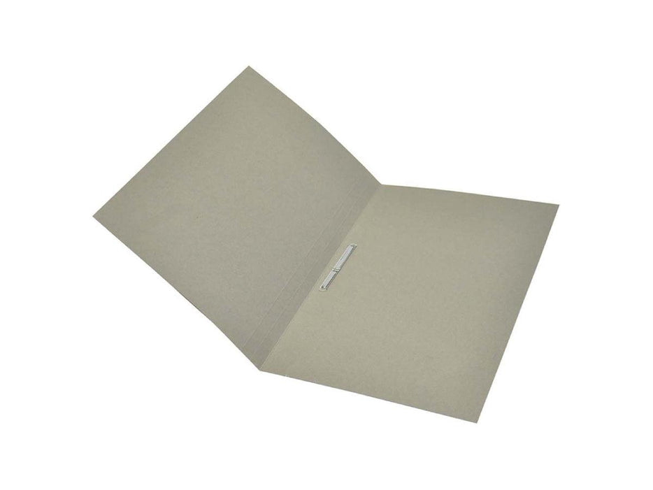 Square Cut Folder FS With Fastener, Grey - Altimus