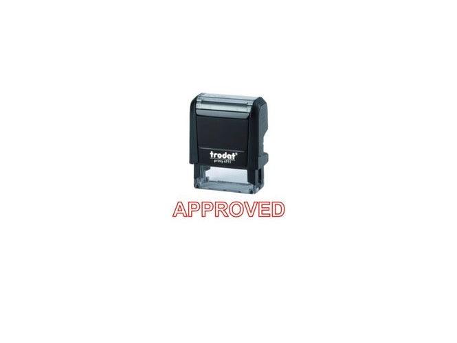 Trodat Printy 4911 Stamp "APPROVED" - Red - Altimus
