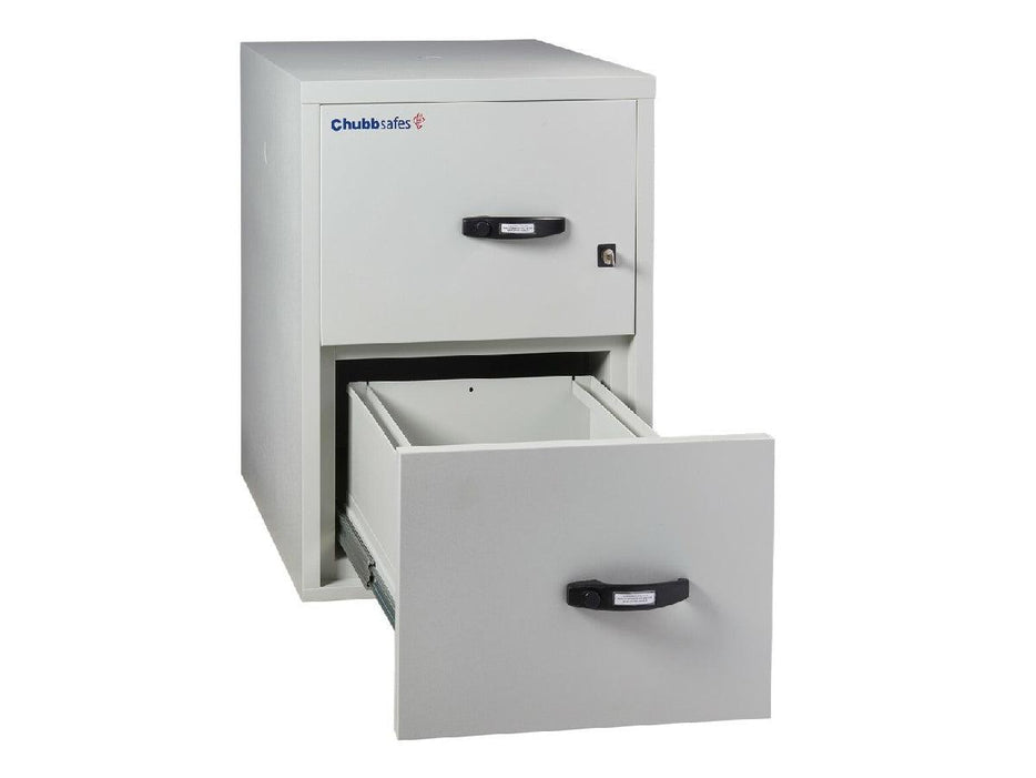 Chubbsafes Fire File Fire Resistant Document Protection Cabinet 31” 2 Drawers with 2 Key Locks - Altimus