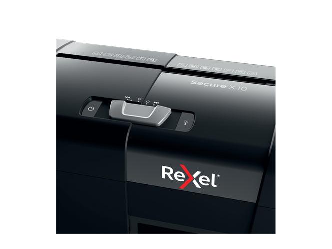 Rexel Secure X10 Cross Cut Paper Shredder - Altimus