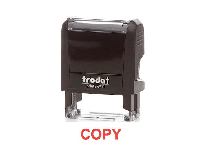 Trodat Printy 4911 Stamp "COPY" - Red - Altimus