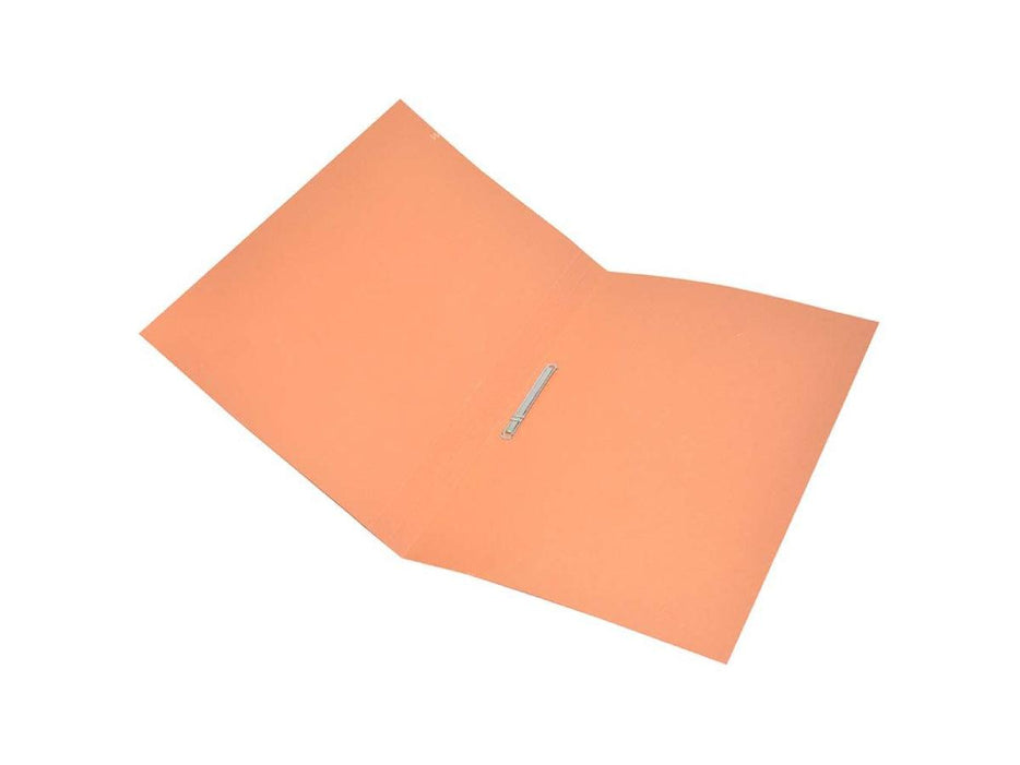 Square Cut Folder FS With Fastener, Orange - Altimus