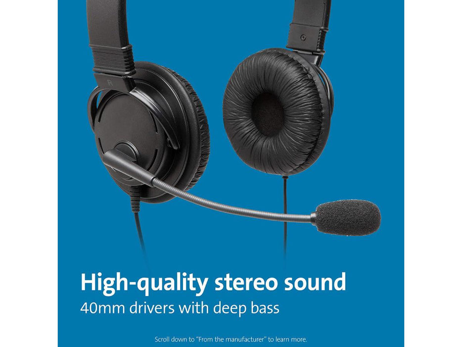 Kensington Hi-Fi Headphones With Microphone (k97601WW) - Altimus