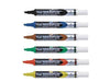 Pentel MWL6 Maxiflo Chisel Tip White Board Marker, Assorted (Pack of 6) - Altimus